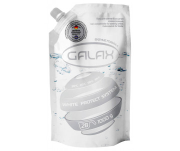 Гель для стирки белых вещей 1,0 л GALAX 