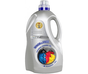 Гель для стирки универсал WASH FREE 5 л