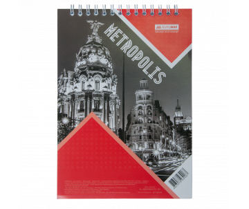 Блокнот для записей А5 METROPOLIS 0981