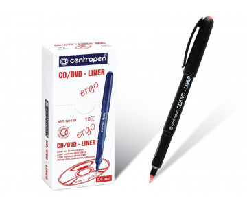 Маркер CD-Liner 4616 0,6 мм красный 20616 
