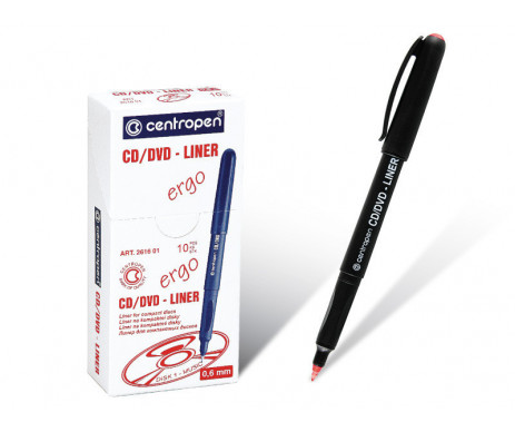 Маркер CD-Liner 4616 0,6 мм красный 20616 