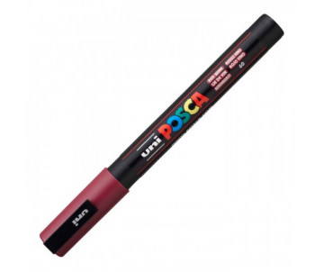 Маркер uni POSCA красное вино PC-3M RWine