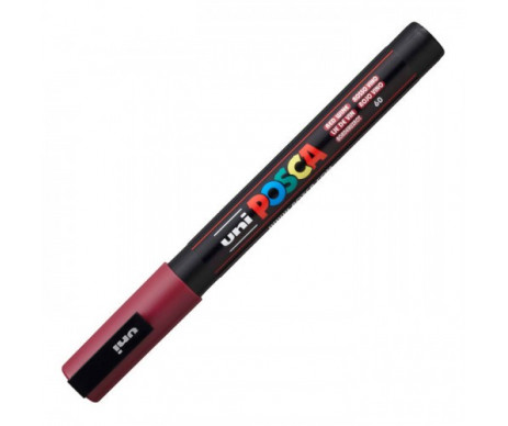 Маркер uni POSCA красное вино PC-3M RWine